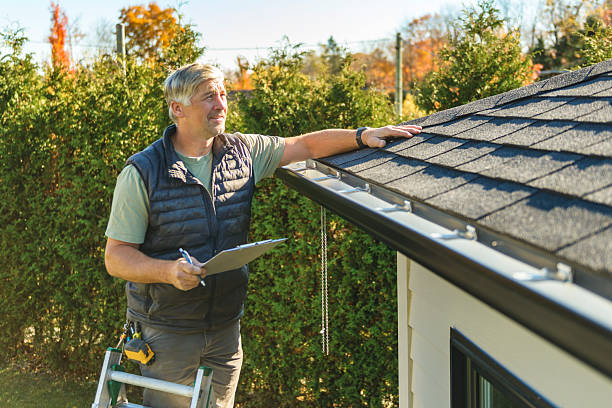 Professional Roofing technician working in Perham, MN